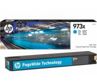 Картридж голубой HP 973X / F6T81AE повышенной емкости для HP PageWide 452dw Pro / 477dw Pro оригинальный